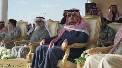 تقرير مصور لليوم الأول لمهرجان الصقور السادس بطريف