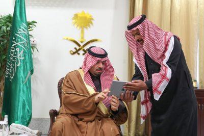 أمير الشمالية يلتقي رئيس ميدان الفروسية ويدشن الموقع الرسمي للميدان