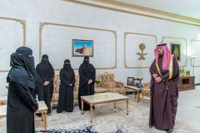 سمو أمير الحدود الشمالية يستقبل سيدات المجتمع والأعمال بمناسبة اليوم العالمي للمرأة