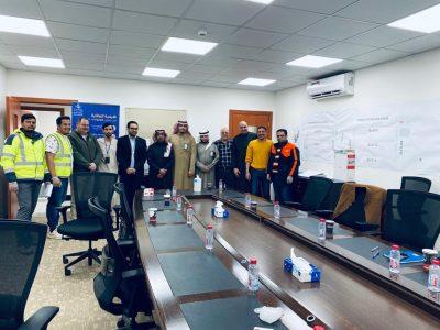 بالصور.. حملة توعوية لمستشفى طريف عن فيروس كورونا الجديد بوعد الشمال ومطار طريف