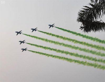 “الترفيه” تعلن عن أكبر عرض جوي في تاريخ المملكة احتفالاً باليوم الوطني
