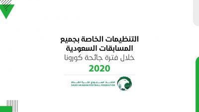 الاتحاد السعودي يصدر التنظيمات الخاصة بالمسابقات الكروية خلال فترة جائحة كورونا