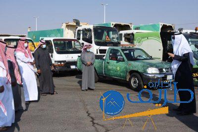 بالفيديو والصور .. انطلاق أكبر حملة للنظافة وتحسين المظهر العام في محافظة طريف