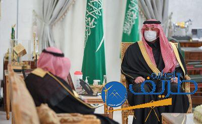 سمو أمير الحدود الشمالية يستقبل مدير فرع هيئة الزكاة والدخل بالمنطقة