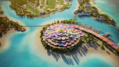 ولي العهد يُطلق الرؤية التصميمية للجزيرة الرئيسة بمشروع البحر الأحمر