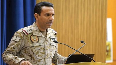 “التحالف” : اعتراض وتدمير طائرة بدون طيار “مفخخة” أطلقتها الميليشيا الحوثية الإرهابية المدعومة من إيران تجاه المملكة