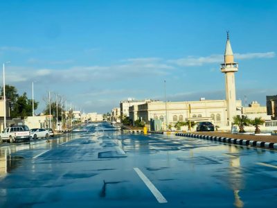 بالفيديو و الصور .. هطول أمطار على محافظة طريف