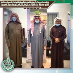 مدير عام فرع وزارة الموارد البشرية والتنمية الاجتماعية بالشمالية يزور جمعية رعاية المعاقين بطريف