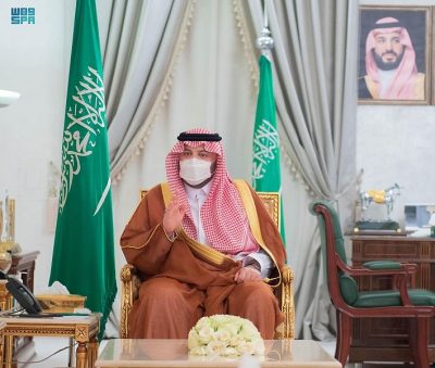 سمو أمير الحدود الشمالية يستقبل مدير مكافحة المخدرات بالمنطقة