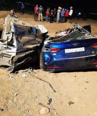 حادث شنيع في الأردن يودي بحياة 5 سعوديين والسفارة تتابع