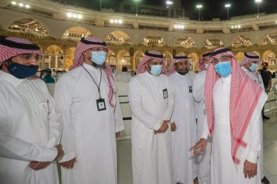 وزير المالية يعلن الانتهاء من أعمال الصيانة الدورية للكعبة المشرفة
