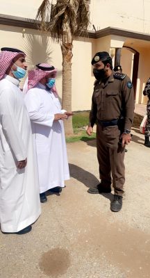 بالصور .. الأحوال المدنية في محافظة طريف تنفذ عملية إخلاء وطوارئ افتراضية