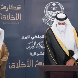 سمو أمير الحدود الشمالية يستقبل رئيس هيئة تطوير محمية الملك سلمان الملكية