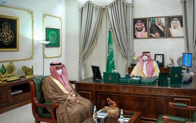 سمو أمير منطقة الحدود الشمالية يطلّع على خطة أمانة المنطقة لمعالجة التشوه البصري