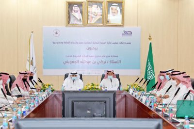 بالصور .. الذايدي يستقبل مدير عام صندوق تنمية الموارد البشرية ‎
