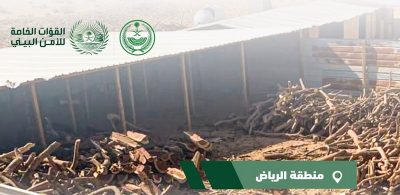 “الأمن البيئي” يضبط موقعًا لبيع الحطب المحلي بمدينة الرياض