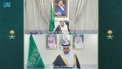أمام خادم الحرمين الشريفين.. وزير الصحة يؤدي القسم عبر الاتصال المرئي