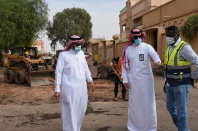 بالفيديو والصور .. أمين منطقة الحدود الشمالية يتفقد محافظة طريف