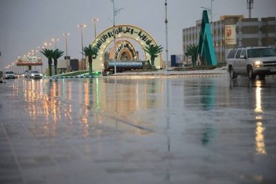 بالفيديو .. هطول أمطار أمس على محافظة طريف