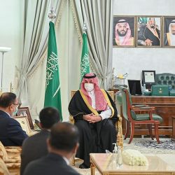 سمو أمير الحدود الشمالية يستقبل قائد قوة طريف