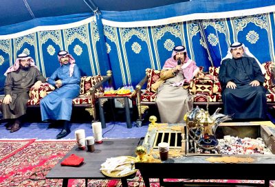 بالصور .. الخيمة الشعبية تواصل فعالياتها الأسبوعية بثقافة الحدود الشمالية