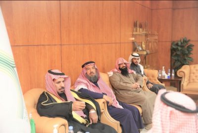 بالصور .. معالي رئيس ‎جامعة الحدود الشمالية يستقبل مديرَ عام فرع وزارة الشؤون الإسلامية بالمنطقة