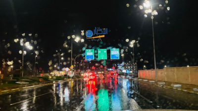 بالفيديو والصور .. هطول أمطار مساء اليوم على محافظة طريف