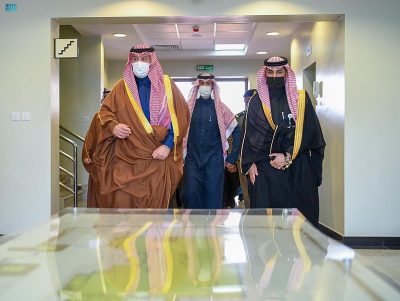 سمو أمير الحدود الشمالية يفتتح مبنى إدارة المخدرات بمحافظة رفحاء