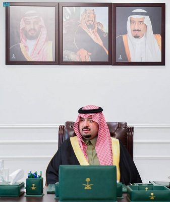 سمو أمير الحدود الشمالية يستقبل ممثل محمية الإمام تركي بن عبدالله الملكية