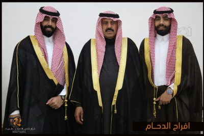بالفيديو والصور .. سلامه دحام العليمي الرويلي يحتفل بزواج ابناءه