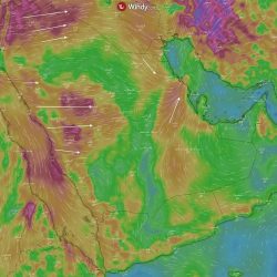 “الأرصاد”: استمرار تأثير الرياح النشطة المثيرة للأتربة تحد من مدى الرؤية على هذه المناطق