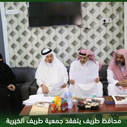 بالفيديو والصور .. الأمير فهد بن نواف الشعلان يزور مقر إخبارية طريف