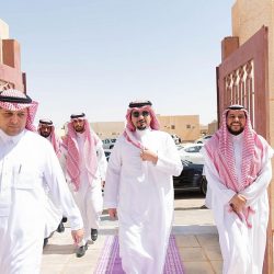سمو الأمير سعود بن عبد الرحمن يلتقي قائد قوة عرعر