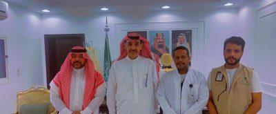 محافظ طريف يدشن حملة التطعيم للقاح الأنفلونزا الموسمية