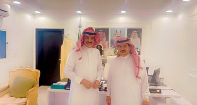 محافظ طريف يستقبل مدير مكتب التعليم بطريف