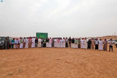 المركز الوطني للغطاء النباتي بالحدود الشمالية يطلق حملة “لنجعلها خضراء” لزراعة عشرة آلاف شجرة