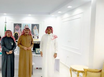 محافظ طريف يستقبل مدير القطاع الصحي و مدير مركز الأسنان الجديد