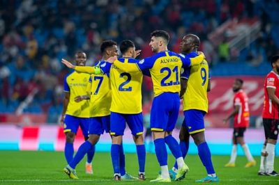 دوري روشن السعودي للمحترفين: النصر يسقط الرائد برباعية ويرتقي للصدارة