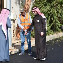 سمو نائب أمير الحدود الشمالية يستقبل مدير فرع وزارة المالية