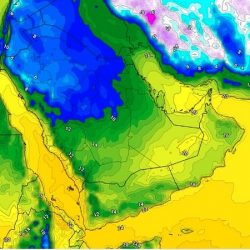 “الأرصاد”: تساقط الثلوج وتكوُّن الضباب على مرتفعات تبوك وصقيع على الحدود الشمالية والجوف