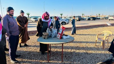 بالفيديو والصور .. إخبارية طريف تزور سوق الفقع بطريف لليوم الثالث