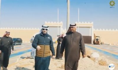 بالفيديو .. “الوردة” يقف على أعمال الدعم والتجهيزات المساندة لـمهرجان الصقور 