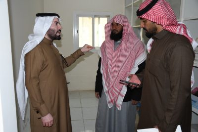 بالصور .. رئيس بلدية طريف يتفقد مغسلة الموتى والتجهيز ويوجه باستكمال جميع احتياجاتها