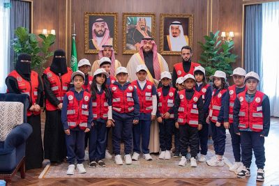 سمو أمير الحدود الشمالية يدشن برنامج “معالي المحافظ” للهلال الأحمر بالمنطقة