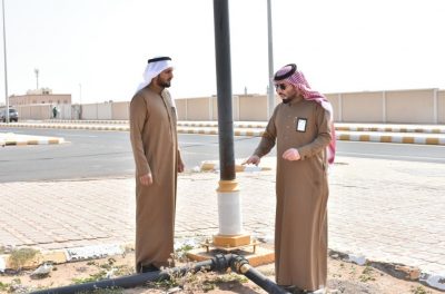 بالصور .. رئيس ‎بلدية محافظة طريف يوجه بإعادة تأهيل عدد من الحدائق والملاعب