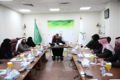 بالصور .. جامعة الحدود الشمالية تعقد اجتماعاً مع وفد الشؤون الصحية لاستعراض مجالات التعاون