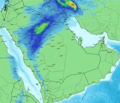 المتخصّص في شؤون المناخ والطقس “الحصيني”: ذروة الحالة الممطرة على حائل والقصيم والمدينة و الشمالية