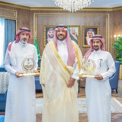 سمو أمير الحدود الشمالية يستقبل رئيس محكمة الاستئناف ورؤساء المحاكم بالمنطقة