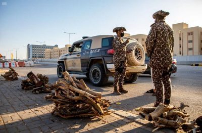 ضبط 64 مخالفاً لنظام البيئة استخدموا حطباً وفحماً محليين في الأنشطة التجارية