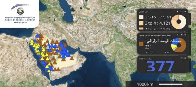 وزير الصناعة يدشن أول منصة رقمية للمخاطر الجيولوجية